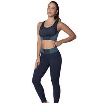 Conjunto Top Nadador e Legging Sem Costura feminino Selene - 20929 Conjunto Top Nadador e Legging Sem Costura feminino Selene - 20929