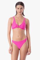 Conjunto top reforçado magenta