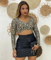 Conjunto top saia Conjunto top saia