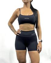 Conjunto Top + Short Academia Drisheeer Fitness Feminino - Drisheer