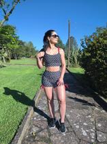 Conjunto top + short Poá Tam P Conjunto top + short Poá Tam P