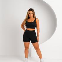 Conjunto Top/Short Run Zero Transparência (Bojo Removível) Conjunto Top/Short Run Zero Transparência (Bojo Removível)