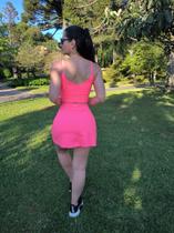 Conjunto Top + Short Saia Rosa Euphoria Conjunto Top + Short Saia Rosa Euphoria