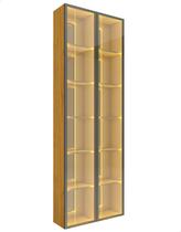 Conjunto Torre Cristaleira 2 Portas Reflecta Com Led Matiz
