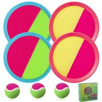 Conjunto Toss and Catch Ball Bufeeaye Beach Games para crianças de 4 a 8 anos Conjunto Toss and Catch Ball Bufeeaye Beach Games para crianças de 4 a 8 anos