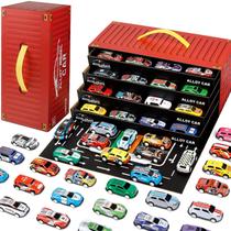 Conjunto Toy Cars Bublonics Pull Back, 48 unidades para crianças de 3 a 8 anos
