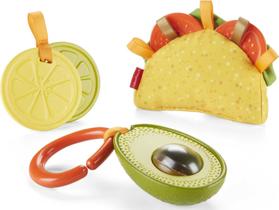Conjunto Toy Fisher-Price Taco Tuesday com comida fingida para recém-nascidos