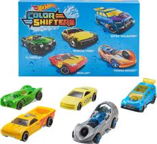 Conjunto Toy Hot Wheels Color Shifters para 5 carros/caminhões em escala 1:64