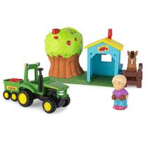 Conjunto Toy John Deere Tomy 1st Farming Fun Apple Orchard Conjunto Toy John Deere Tomy 1st Farming Fun Apple Orchard