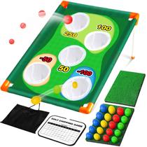 Conjunto TOY Life Golf Cornhole Battle com scorecard e bolas