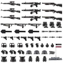 Conjunto Toy Soldiers MaozyHomie do Exército Alemão da 2ª Guerra Mundial com 63 armas 3+ Conjunto Toy Soldiers MaozyHomie do Exército Alemão da 2ª Guerra Mundial com 63 armas 3+