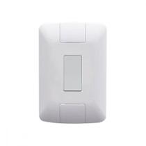 Conjunto Tramontina Aria 4X2 Branco Com Placa (1 Simples) 57241/001 Conjunto Tramontina Aria 4X2 Branco Com Placa (1 Simples) 57241/001