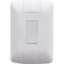 Conjunto Tramontina Aria 4X2 Branco Com Placa (1 Simples) 57241/001 Conjunto Tramontina Aria 4X2 Branco Com Placa (1 Simples) 57241/001