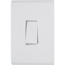 Conjunto Tramontina Branco Com Placa Liz 1 Simples - 57170/201
