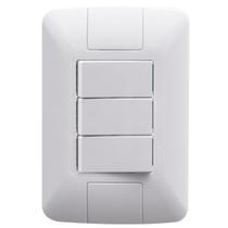 Conjunto tramontina com placa aria 3 simples - 57241070 Conjunto tramontina com placa aria 3 simples - 57241070