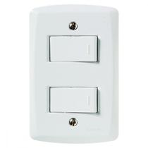 Conjunto Tramontina Com Placa Lux2 1 Simples + 1 Paralelo 57145045