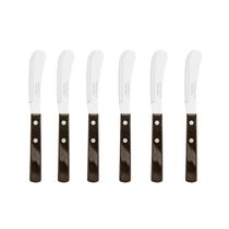 Conjunto Tramontina espatulas inox 6pçs Polywood Conjunto Tramontina espatulas inox 6pçs Polywood