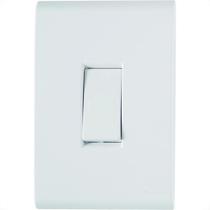 Conjunto Tramontina Liz 4X2 Branco Com Placa (1 Bipolar) Conjunto Tramontina Liz 4X2 Branco Com Placa (1 Bipolar)