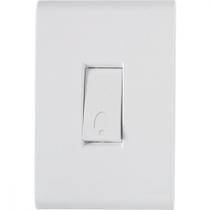 Conjunto Tramontina Liz 4X2 Branco Com Placa (1 Campainha)