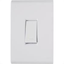 Conjunto Tramontina Liz 4X2 Branco Com Placa (1 Simples)