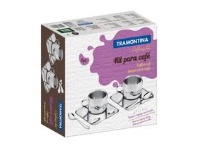 Conjunto Tramontina Para Cafezinho 6 Peças Coffee And Tea