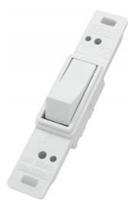 Conjunto transmobil s/p branco - 1 interruptor simples