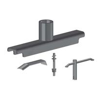 Conjunto Trava Estepe Roda Disco 330mm Carreta Conjunto Trava Estepe Roda Disco 330mm Carreta