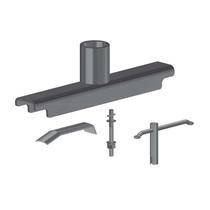 Conjunto Trava Estepe Roda Disco 330mm Carreta Conjunto Trava Estepe Roda Disco 330mm Carreta