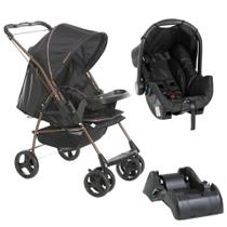 Conjunto Travel System Milano Reversível Ii E Base Galzerano