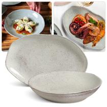 Conjunto Travessa E Saladeira Funda Baixelas Cerâmica Stoneware Porto Brasil Conjunto Travessa E Saladeira Funda Baixelas Cerâmica Stoneware Porto Brasil