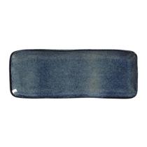 Conjunto Travessa Retangular M Orgânico Denim 33x12cm Porto Brasil 4pcs