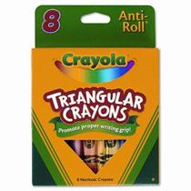 Conjunto triangular Crayons Crayola de 3 (8/caixa) para crianças a partir de 4 anos Conjunto triangular Crayons Crayola de 3 (8/caixa) para crianças a partir de 4 anos