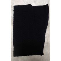 Conjunto Tricô Blusa Manga Curta + Saia Longa Rendada