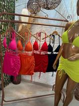 Conjunto Trio Biquini Preto -TAM M