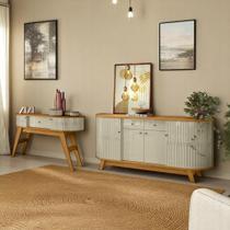 Conjunto Turim c/ Buffet Verona Cumaru/Opala