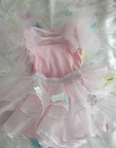Conjunto tutu bailarina rose mirim Conjunto tutu bailarina rose mirim