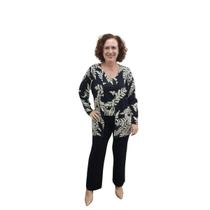 Conjunto Twin Set Regata e kimono Elegante Estiloso Trabalho Conjunto Twin Set Regata e kimono Elegante Estiloso Trabalho