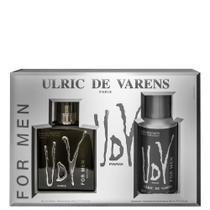 Conjunto UDV For Men Ulric de Varens Masculino - Eau de Toilette 100ml + Desodorante 200ml