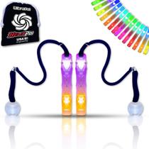 Conjunto UltraPoi HelixPoi de Brinquedo Flow Arts Light Spinning