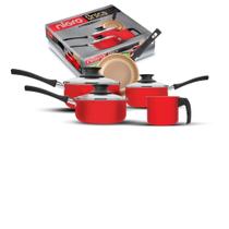 Conjunto Unica Nigro 5 pçs A/A Vermelho