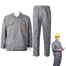 Conjunto Uniforme EPI Segurança do Trabalho Listra Refletiva Mecanico Eletricista Fabrica Industria Construtora