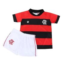 Conjunto Uniforme Para Bebê Do Flamengo - 031S G (6 A 9) - Torcida Baby