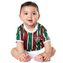 Conjunto Uniforme para Bebê do Fluminense - 031S Conjunto Uniforme para Bebê do Fluminense - 031S