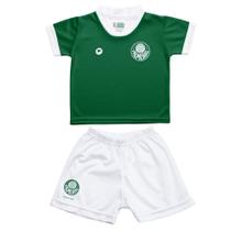 Conjunto Uniforme para Bebê do Palmeiras - 031S - Torcida Baby