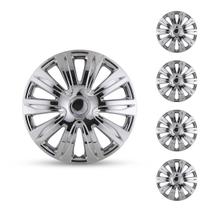 Conjunto universal cromado de 13 polegadas Hubcaps I1MOTOR R13
