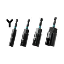 Conjunto Universal De Chaves De Fenda Para Porcas Borboleta 5 Peças Com Haste Sextavada De 1/4 E