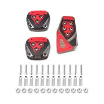 Conjunto Universal De Pedais Antiderrapantes Para Carros - Kit De Pedais De Freio Automático E