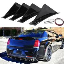 Conjunto Universal De Protetores E Aerofólios Para Difusor De Para-choque Traseiro De Carro Chrysler Conjunto Universal De Protetores E Aerofólios Para Difusor De Para-choque Traseiro De Carro Chrysler