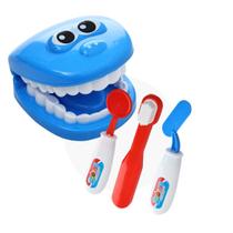 conjunto utensílios dentista e acessórios odonto infantil