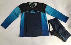 Conjunto UV Infantil Faded Greenish, Cor: Marinho Ref: CON42050029